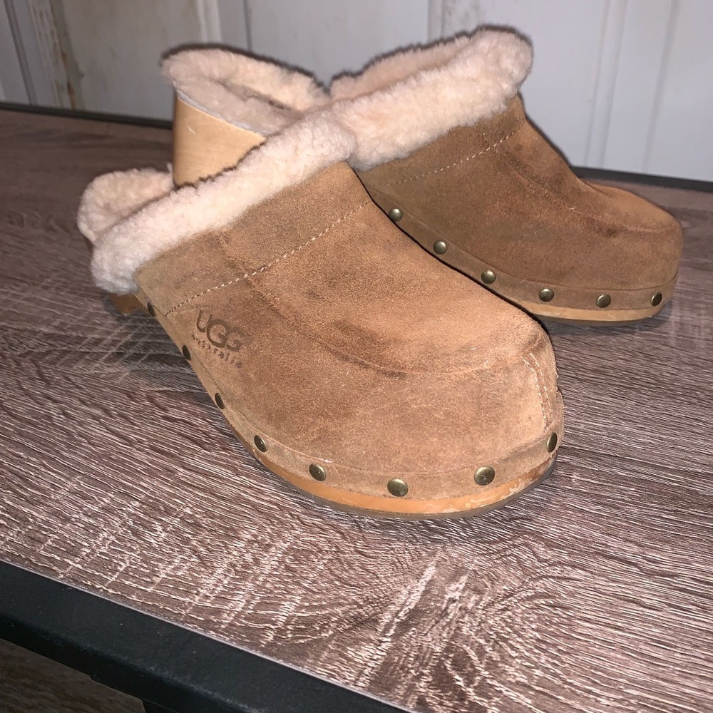 UGG slide on heels